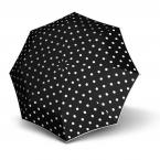 Knirps T.200 DUOMATIC DOT ART Regenschirm (schwarz)