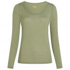 Icebreaker W SIREN LS SWEETHEART (lichen)