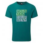Mountain Equipment BLOCK LETTER TEE (spruce)
