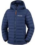 Columbia POWDER LITE HOODED JACKET BOYS (collegiate navy)