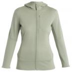 Icebreaker WMNS QUANTUM IV LS ZIP HOOD (lichen)