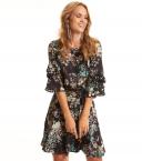 Odd Molly FLOWER FANTASY FLIRT BLOUSE (almost black)