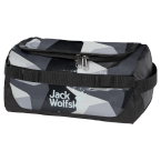 Jack Wolfskin EXPEDITION WASH BAG (grey geo block)