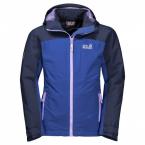 Jack Wolfskin SAANA 3in1 JACKET GIRLS (blueberry)