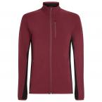 Icebreaker M DESCENDER LS ZIP (port/black/CB)