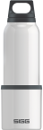 Sigg THERMO TRINKFLASCHE + BECHER HOT / COLD (white)
