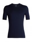 Icebreaker MENS 200 OASIS SS CREWE (Midnight Navy)