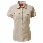 Craghoppers NosiLife ADVENTURE SS SHIRT WOMEN (desert sand)