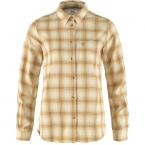 Fjällräven ÖVIK FLANNEL SHIRT W (chalk white/dune beige)
