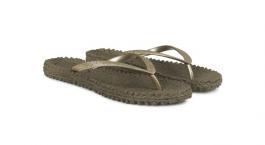 Ilse Jacobsen CHEERFUL 01 FLIP FLOPS mit Glitter (club brown)