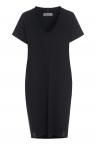 Henriette Steffensen DRESS V-NECK (black)