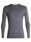 Icebreaker MENS 200 OASIS LS CREWE (Gritstone HTHR)