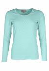 Sorgenfri Sylt MALIN Langarmshirt (pastel blue)