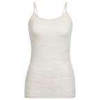 Icebreaker W SIREN CAMI (Fawn HTHR/Snow/Stripe)