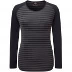 Mountain Equipment REDLINE LS TEE W (cosmos stripe/cosmos)