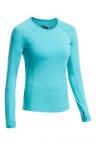 Icebreaker  WMNS 200 ZONE LS CREWE (Aquamarine/Alpine)