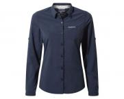 Craghoppers NosiLife BARDO LS SHIRT WOMEN (blue navy)