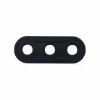 BASICNATURE ZELTLEINENSPANNER (schwarz 38 x 13 x 2,5mm 10 Stück)