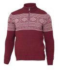 Ivanhoe of Sweden MATTIS HALF ZIP (rumba red)