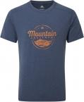 Mountain Equipment HEADPOINT SCRIPT TEE (medieval blue)