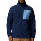Columbia JASPER RIDGE PEBBLED FLEECE JKT M (collegiat navy/rainy day)