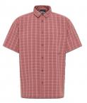 Jack Wolfskin MESETA SHIRT M (check dark rust)
