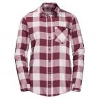 Jack Wolfskin HOLMSTAD SHIRT (violet pearl checks)