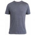 Icebreaker M 125 COOL-LITE SPHERE SS TEE  (midnight navy heather)