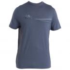 Icebreaker M TECH LITE III SS TEE CADENCE PASS (graphite)