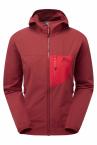 Mountain Equipment ECHO HOODED JACKET W (tibetanred/capsicum)