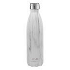 FLSK Trinkflasche 750ml (white marble)