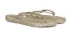 Ilse Jacobsen CHEERFUL 01 FLIP FLOPS mit Glitter (platin)