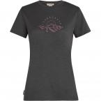 Icebreaker W 150 TECH LITE SS TEE SUNRISE SUMMIT (obsidian)