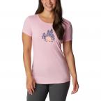 Columbia DAISY DAYS SS GRAPHIC TEE W (wild rose htr)