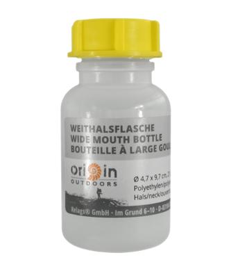 ORIGIN OUTDOORS WEITHALSFLASCHE RUND (100 ml Hals Ø 23 mm)