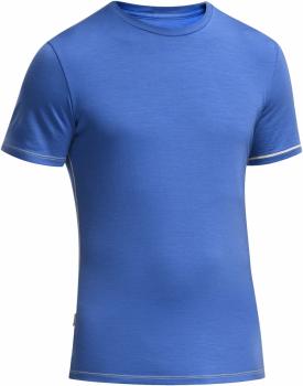 Icebreaker  MENS ANATOMICA SS CREWE (Cadet/White)