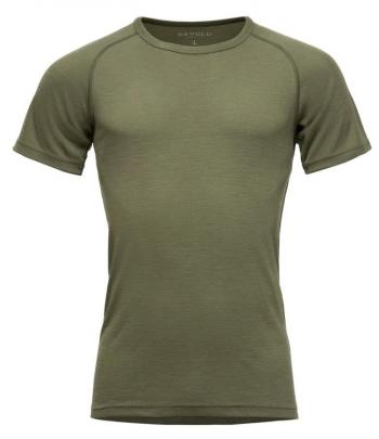 Devold LAUPAREN MERINO 190 MAN BASE TEE (lichen)