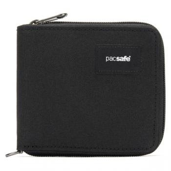 PacSafe RFIDsafe Zip Around Wallet (jet black)