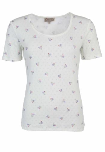 Sorgenfri Sylt MAREN FLOWER T-SHIRT W (ivory)