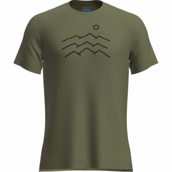 Icebreaker M 125 COOL-LITE SPHERE SS TEE ACROS (sphagnum)