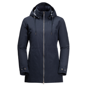 Jack Wolfskin WILDWOOD JACKET W (midnight blue)