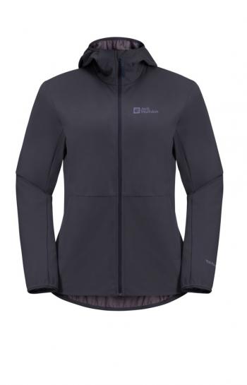 Jack Wolfskin FELDBERG HOODY W (graphite)
