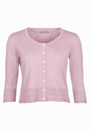 Sorgenfri Sylt LISELOTTE Strickjacke (rose)