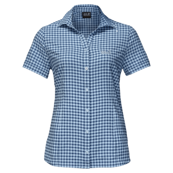 Jack Wolfskin KEPLER SHIRT W (ocean wave checks)
