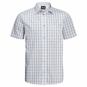 Jack Wolfskin HOT SPRINGS SHIRT M (white rush checks)