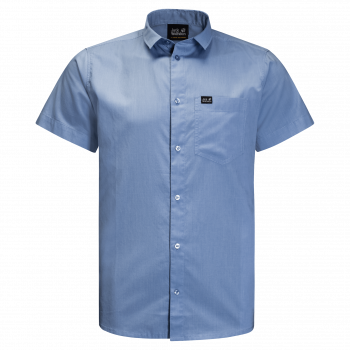 Jack Wolfskin NATA RIVER SHIRT M (dusk blue stripes)