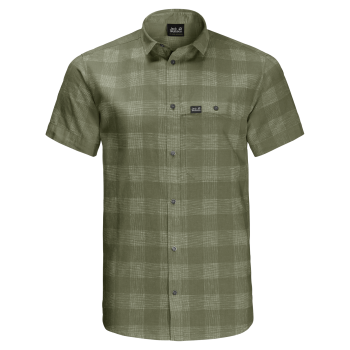 Jack Wolfskin HIGHLANDS SHIRT M (light moss checks)