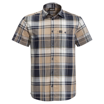 Jack Wolfskin LITTLE LAKE SHIRT M (sand dune checks)