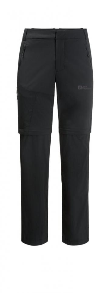 Jack Wolfskin GLASTAL ZIP AWAY PANTS M (black)