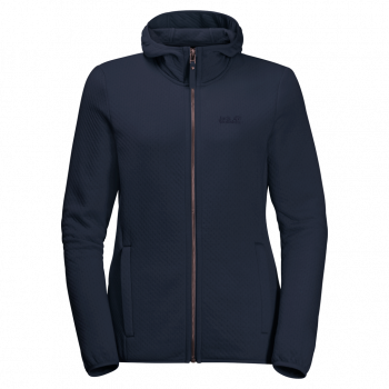 Jack Wolfskin NATORI HOODED JACKET W (midnight blue)